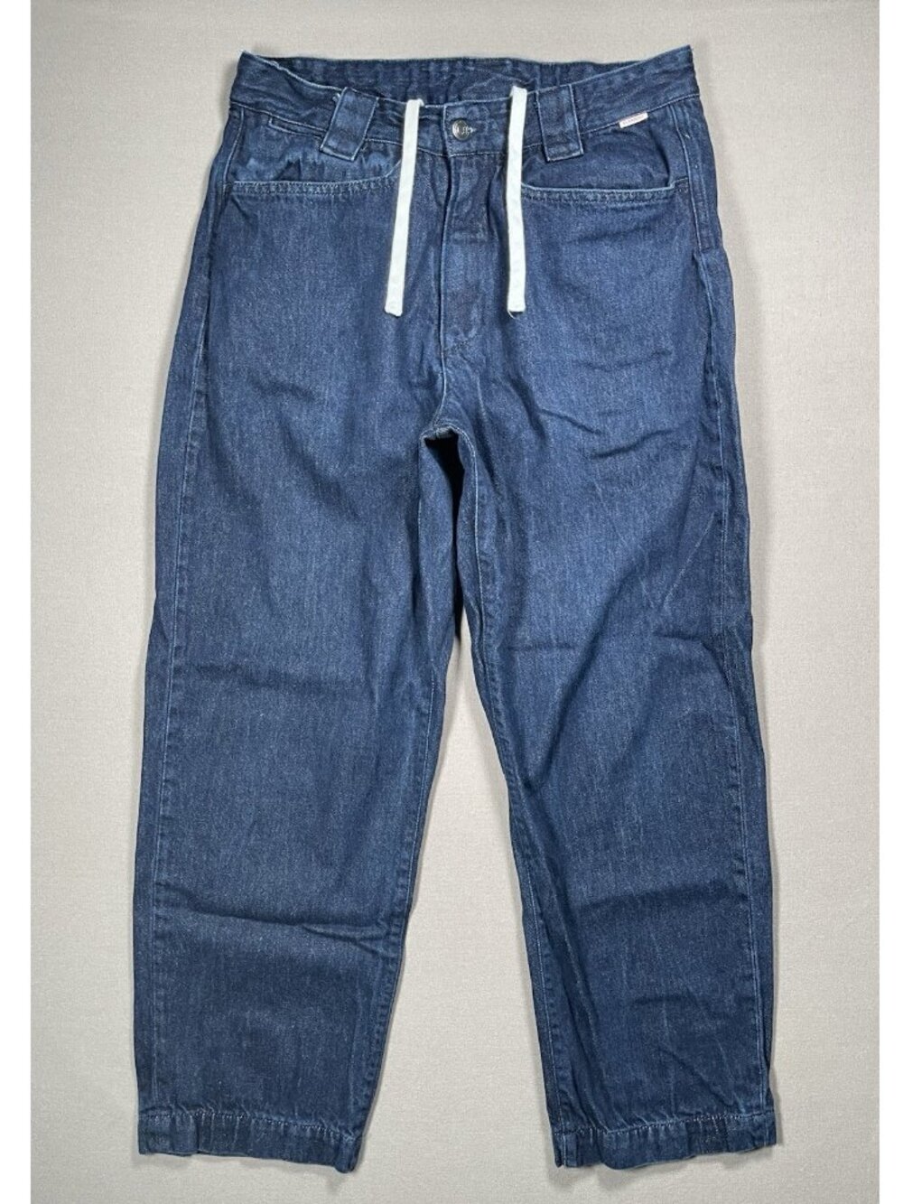 Burleys 2.0 Raw Element Skateboards Dark Wash Baggy Fit Jeans - Size 32 X 29